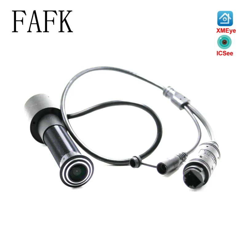 XMEYE 1080P HD Door Eye Hole H.265 2.1mm Obiektyw szerokokątny 178 stopni CCTV Network Mini Peephole POE Door IP Camera P2P Onvif