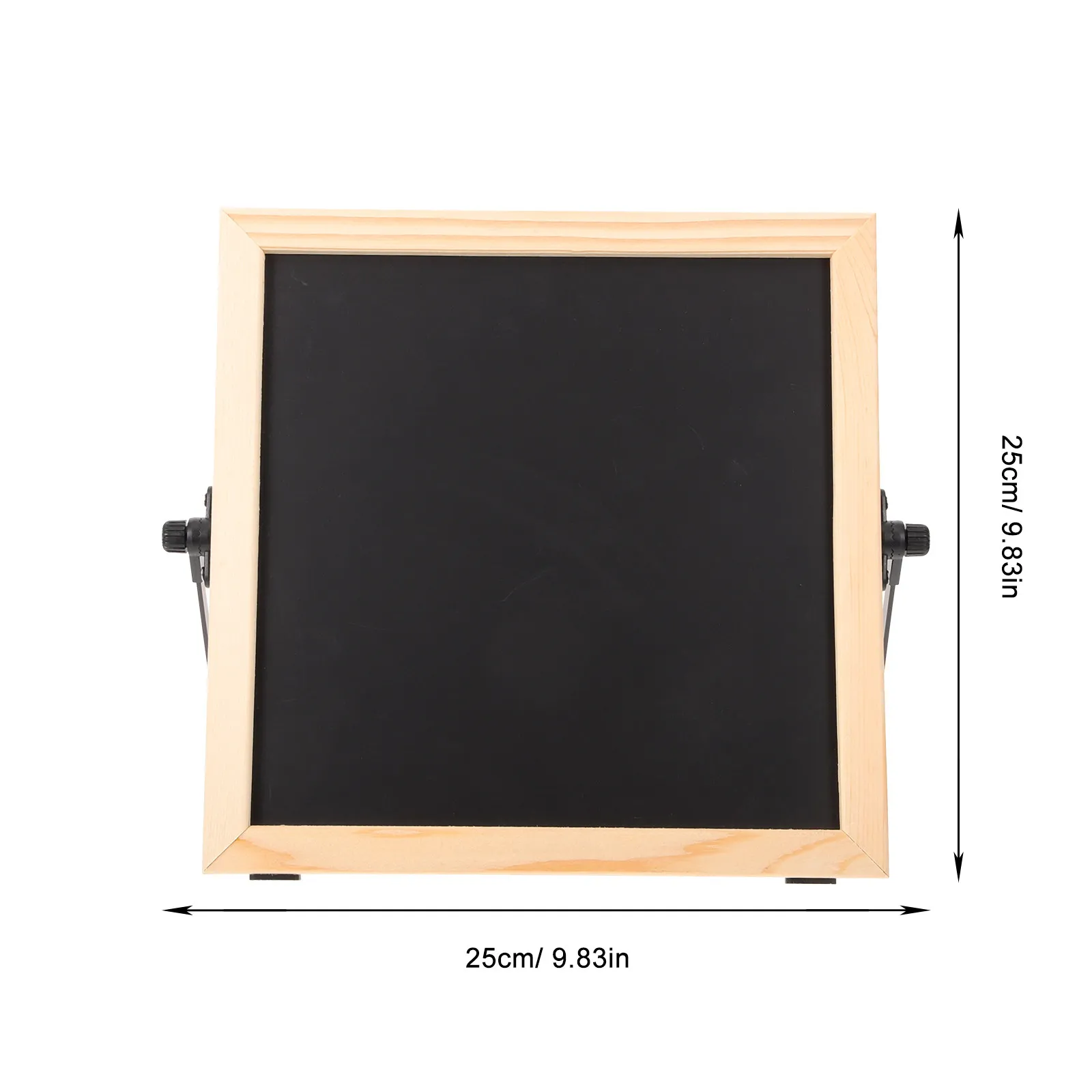 1Set Double-Sided Writing Board Smooth Surface Magnetic Whiteboard Foldable 360 Degree Rotation for Home Office Classroom