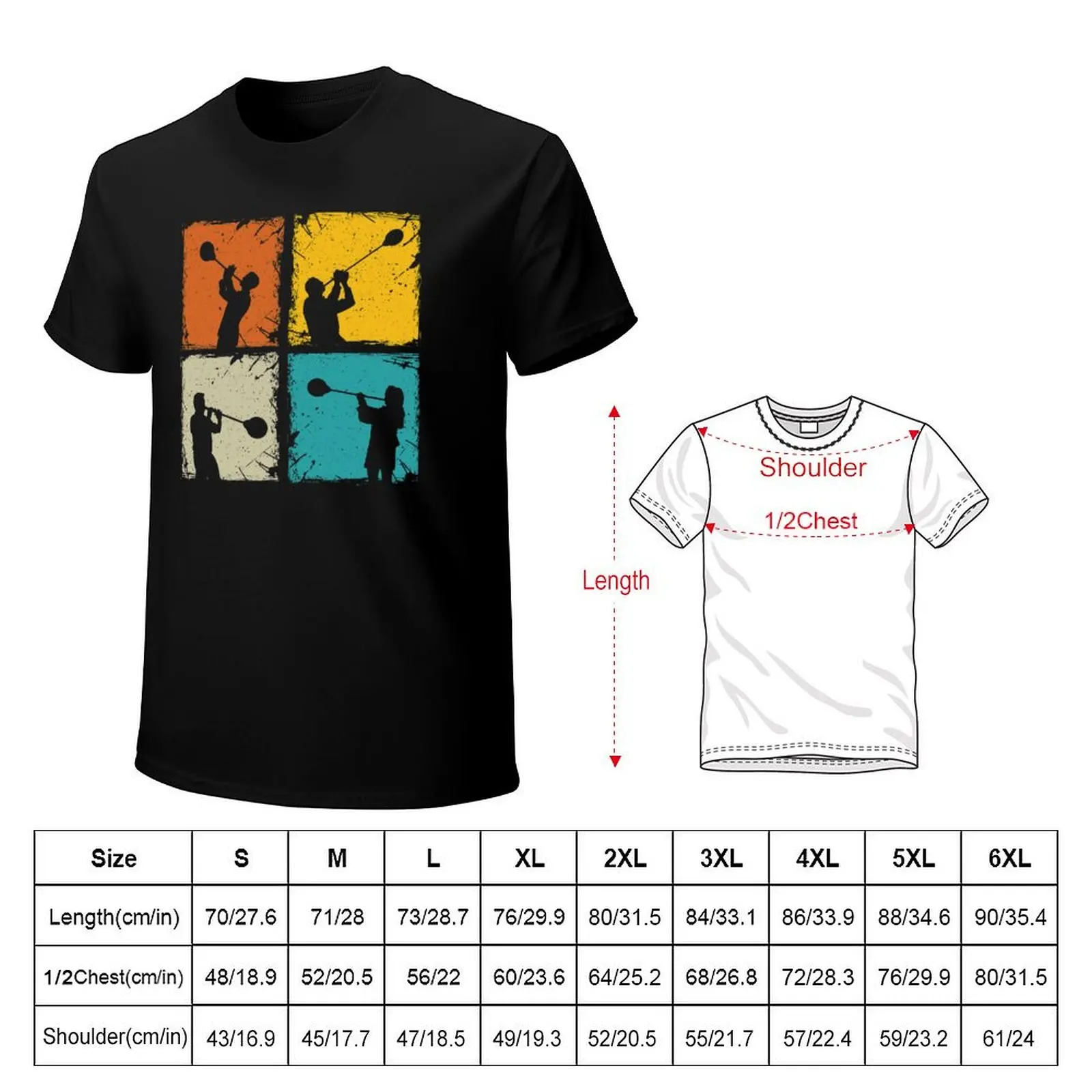 Glass blowing retro squares glassworking - glass blower gift T-Shirt Breathable Basic Cotton T-Shirt