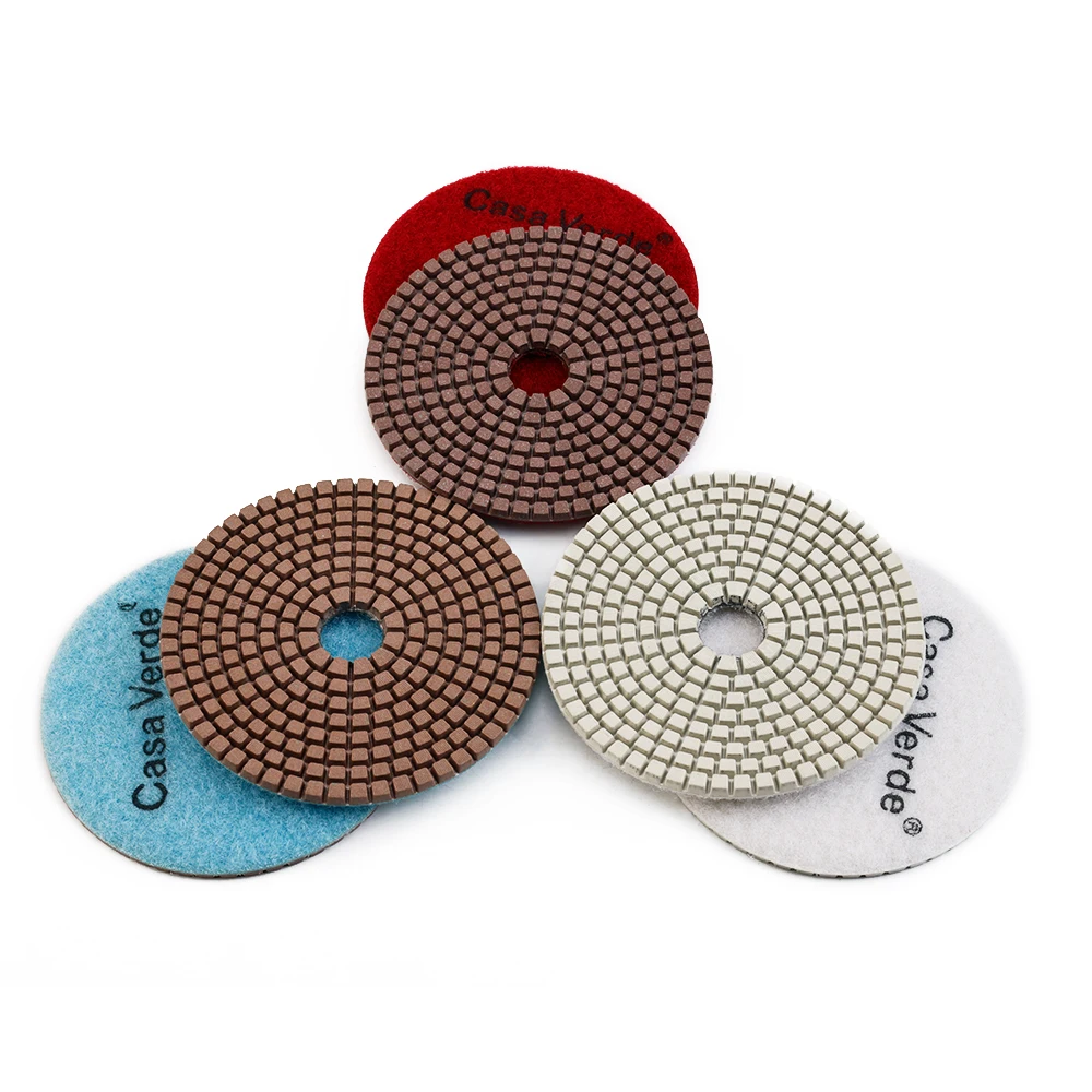 DC-C3PP02 copper bond diamond 3 step polishing pads for granite