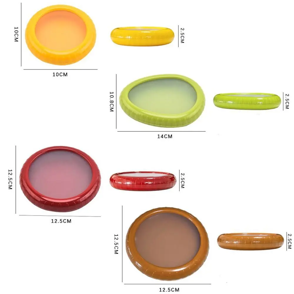 High Quality Creative Fruit Fresh Box Mini Avocado Lemon Preservation Box Convenient Reusable Refrigerator Storage