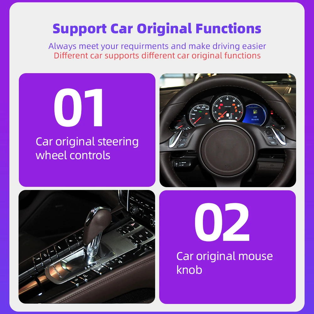 EKIY Wireless Carplay Android Auto For Porsche PCM3.1 PCM4.0 Panamera Cayenne Cayman Macan Boxster 911 991 718 Mirror Car Play