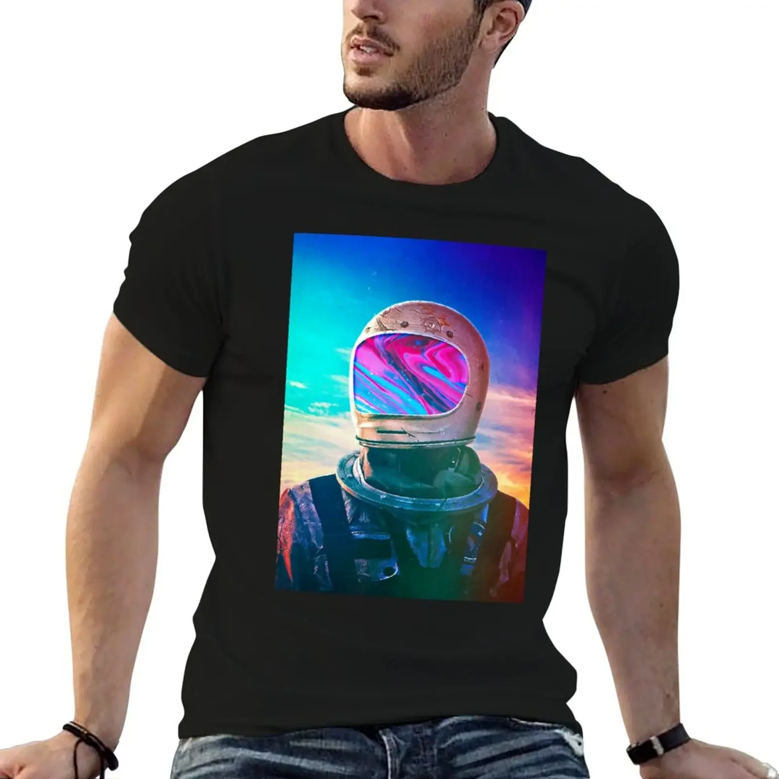 

Synthetic T-Shirt shirts graphic tee essential t shirt T-shirt men