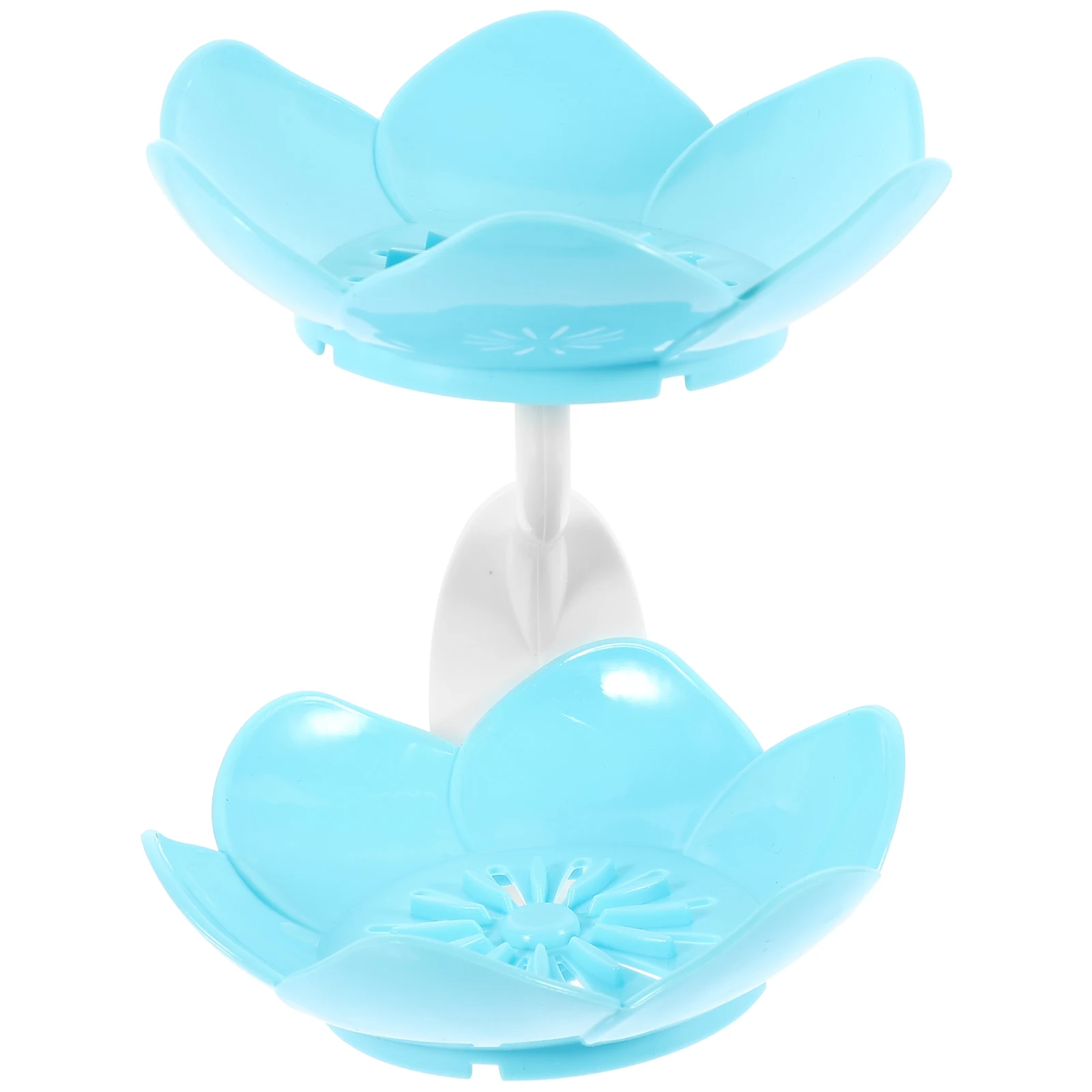 

Double Layer Soap Dish Holder Drainage Wall Mounted Storage Rack Plastic Travel Punch Supplies
