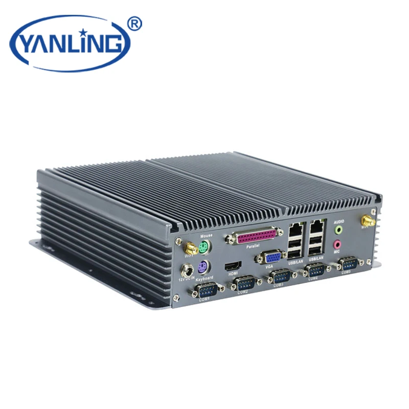 

Fanless Embedded Computers J1900 Industrial Mini Pc With Parallel Port