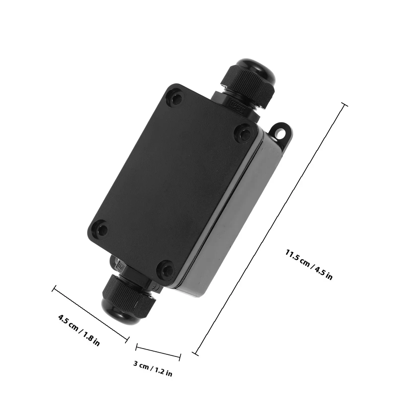Plastic Waterproof Junction Box Outdoor Electrical Line Box Universal Enclosure Cover Extension Cord Safety Protector