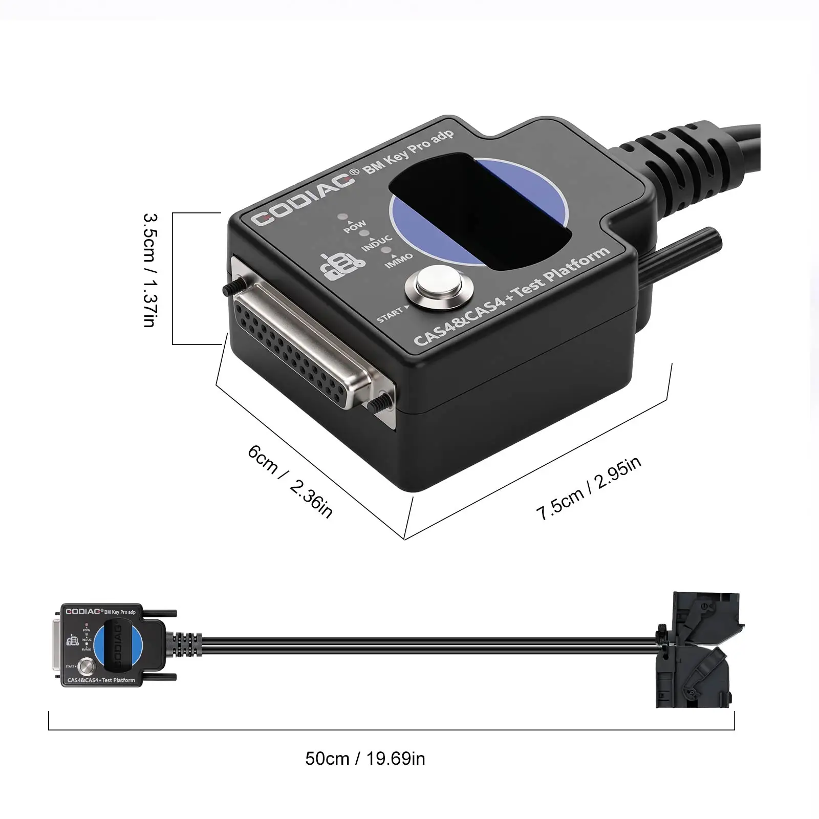 GODIAG Test Platform For BMW CAS4 / CAS4+ Work with GT100/ Xhorse VVDI2 Support Key Programming/All Keys Lost/ Add New Key - view 6