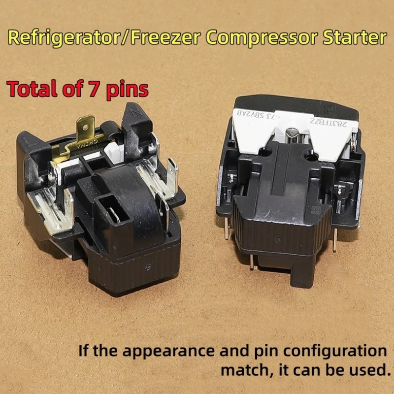 

Refrigerator Compressor Starter 8EA19E61 Integrated Overload Protector Relay Starter Kit
