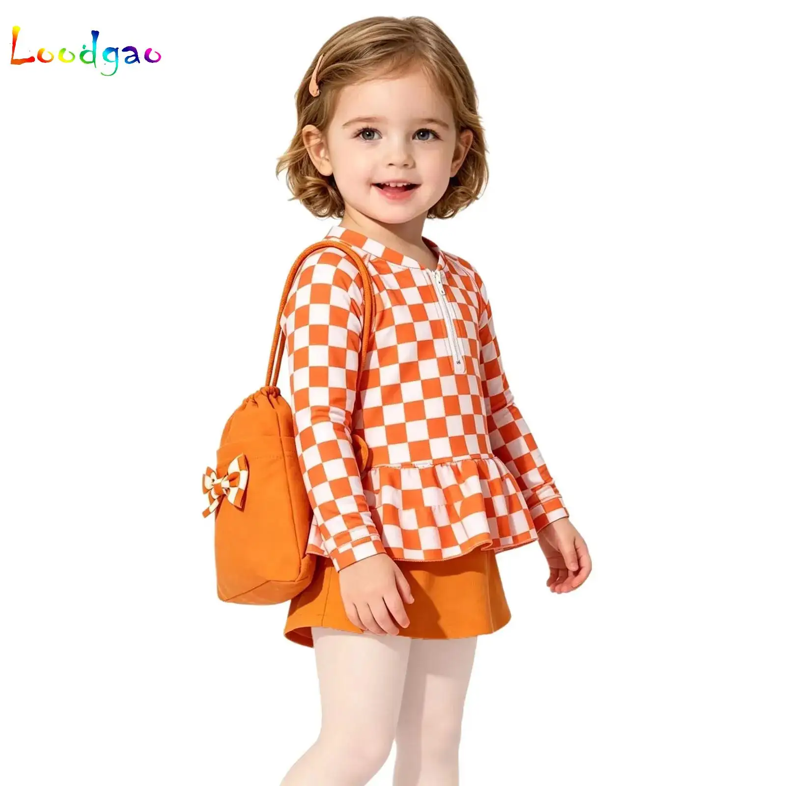 

Kids Swimsuits Toddler Girl's 3 Piece Swimsuits Princess Children Mermaid Scale Top Bottom And Bag Swimwear Beach Bathing Suit