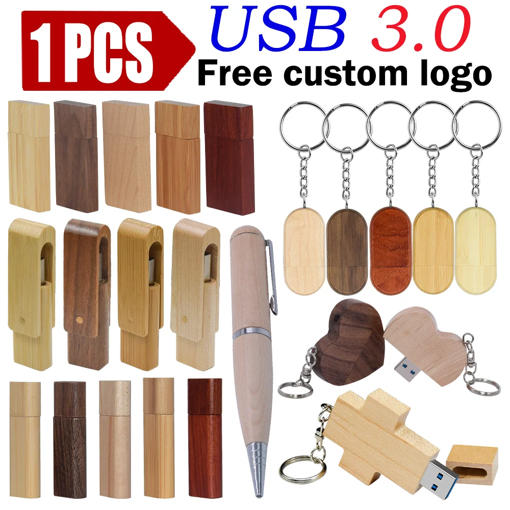 High Speed Photography Memory Stick USB 3.0 Flash Drive 128GB 64GB Wedding Gift U Disk 32GB 16GB 8GB 4GB Creative Pen Drive