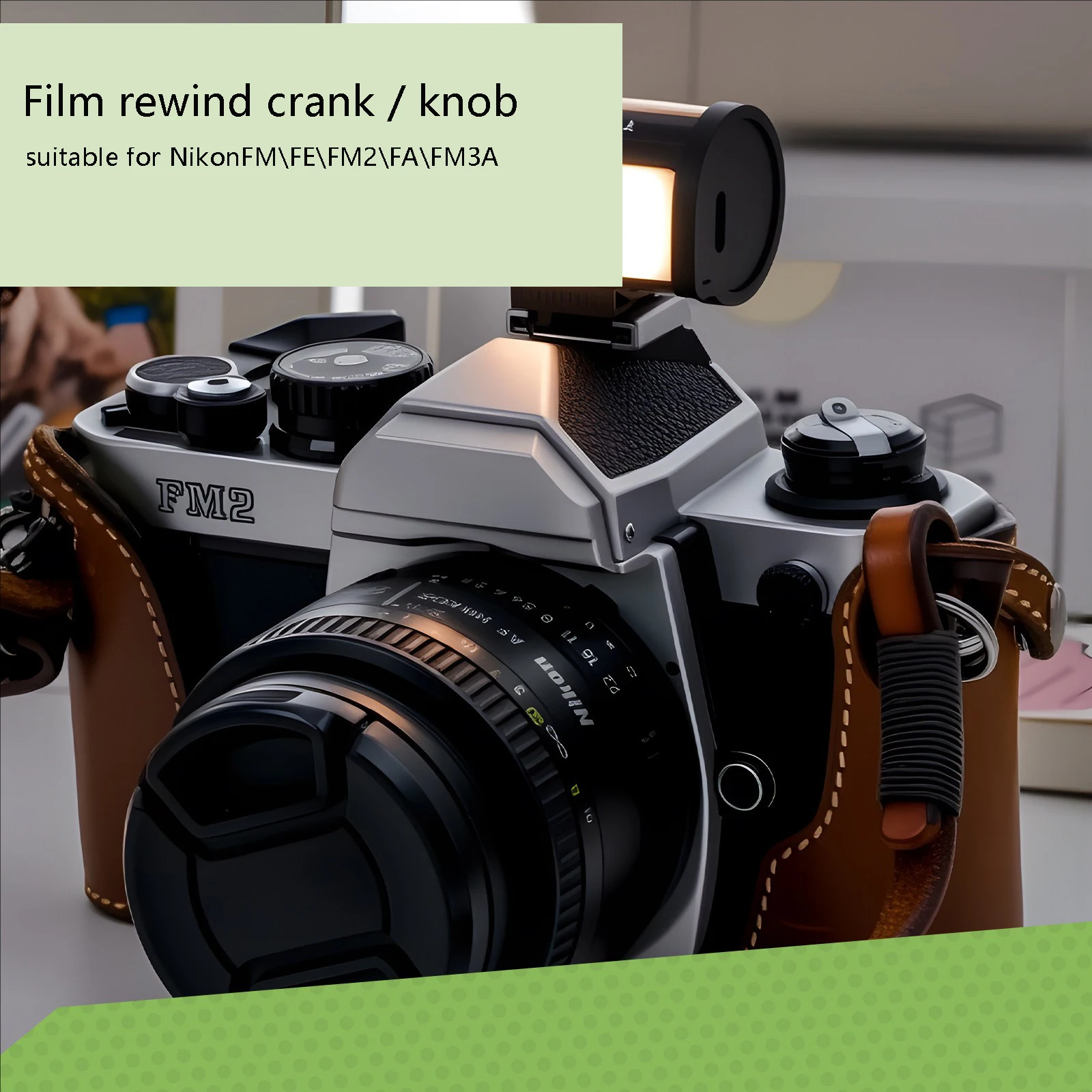 film camera Film rewind crank / knob FM FE FM2 FE2 FA FM3A Film reset knob restore handle