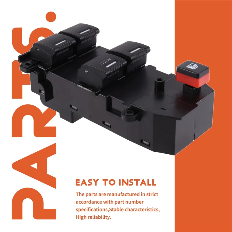 مفتاح نافذة الطاقة 35750-TM0-A01 & 35750-TMO-F01 لسيارة Honda City 2007- 2012 RHD وحدة التحكم الرئيسية للنافذة #2