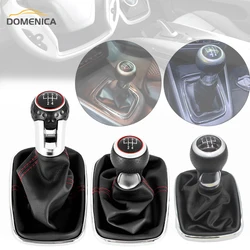 New Car 5/6 Speed 12mm Gear Shift Knob Lever Shifter Gaiter Boot for Volkswagen VW Golf Bora Jetta GTi MK4 Interior Accessories