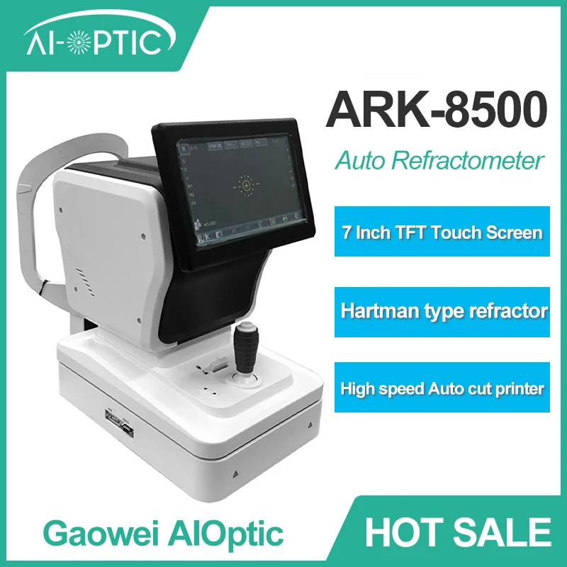 

Ophthalmic Auto Refractometer Keratometer 7" Touch Screen Optomety Autorefractor for Sale Ophthalmology Equipment Eye ARK-8500