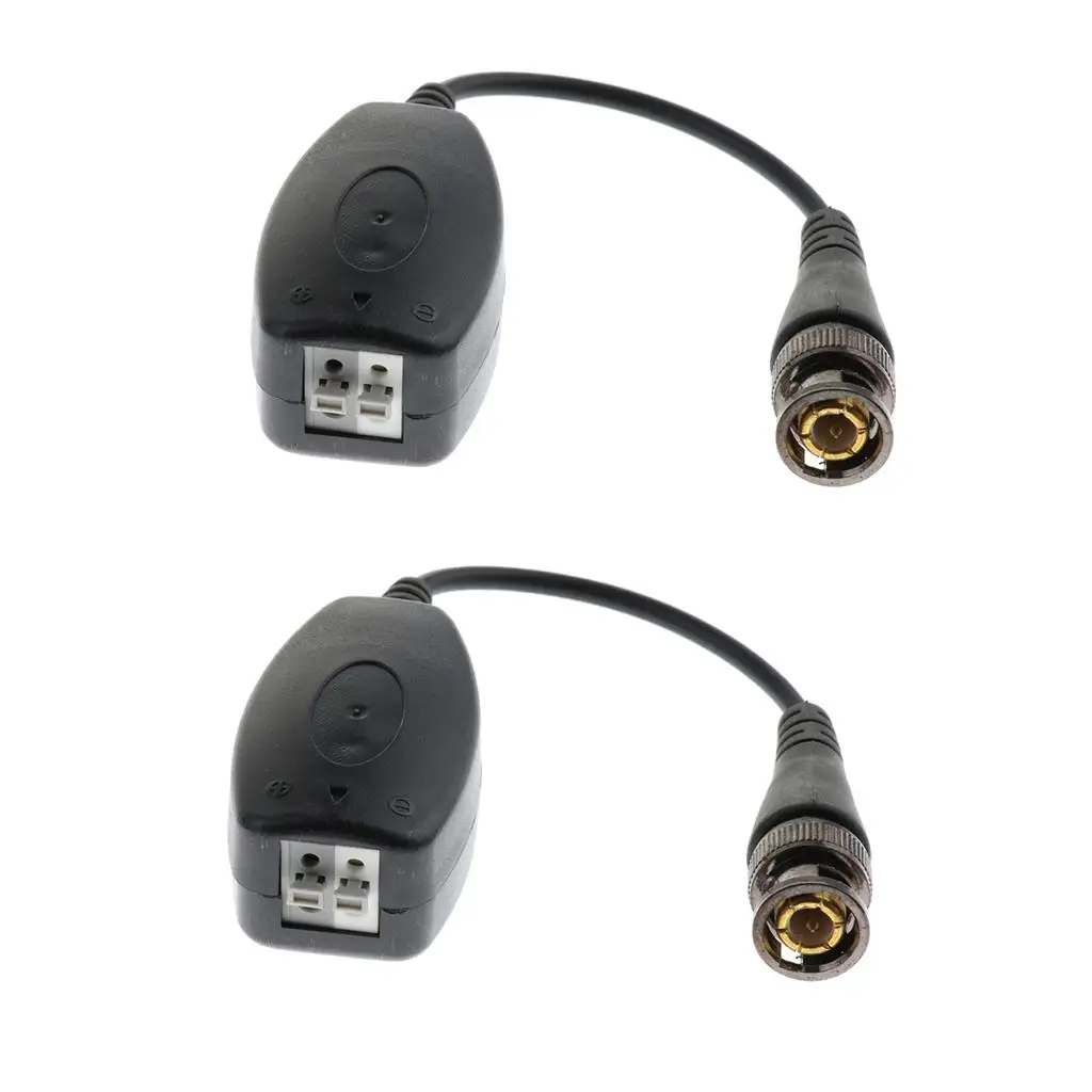 1pairs BNC Video Twisted Passive Transceivers for UTP Cable Antijam
