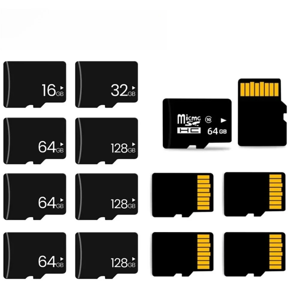 TF card Class10 128GB random logo 256GB card head 32GB 64GB 16GB 8GB 4GB 2GB 512GB 1024GB digital device flash card