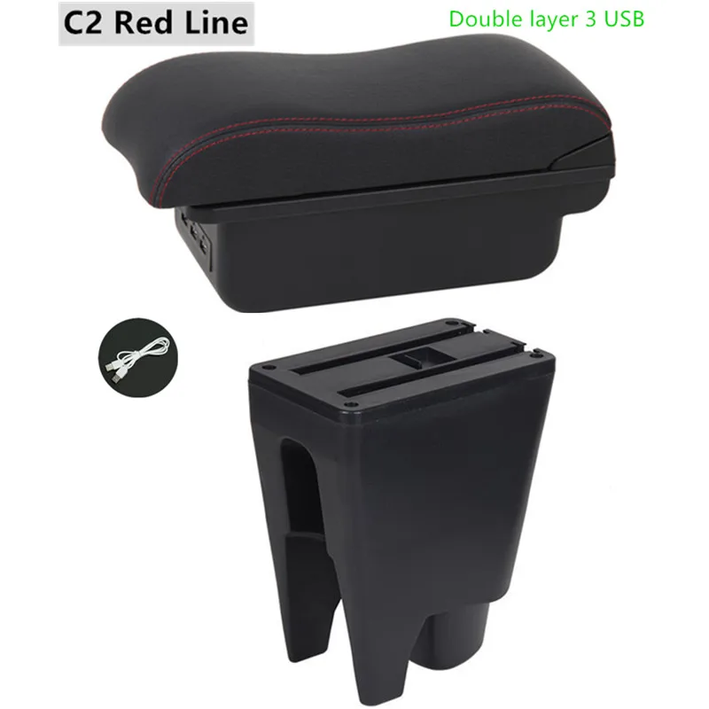 Auto Armsteun Doos voor Toyota Aygo BJ voor Peugeot 107 voor Citroen C1 voor BYD F0 Speciale Retrofit Onderdelen Center Opbergdoos