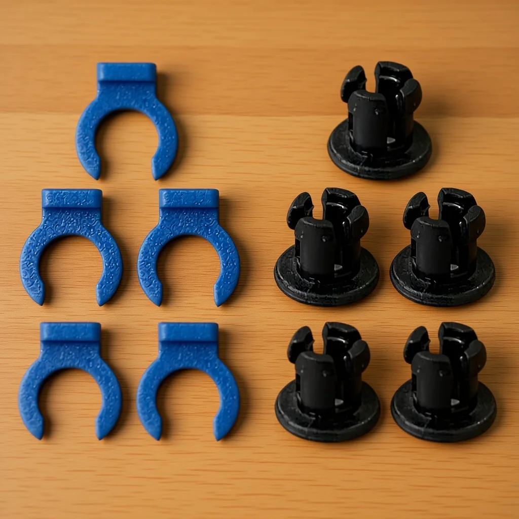 

1 Set Hotend Extruder Collet Clip Printer Accessory Tube Coupling For 3D Printing Durable Tool-Free Installation Compatible With