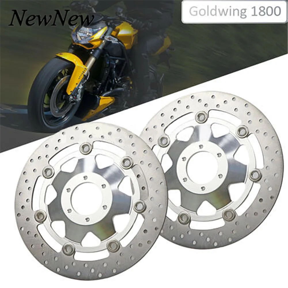 For Honda Goldwing 1800 GL1800 GL 1800 Goldwing1800 2001-2017 2018 2019 2Pcs Motorcycle Front Brake Disc Disk Rotors