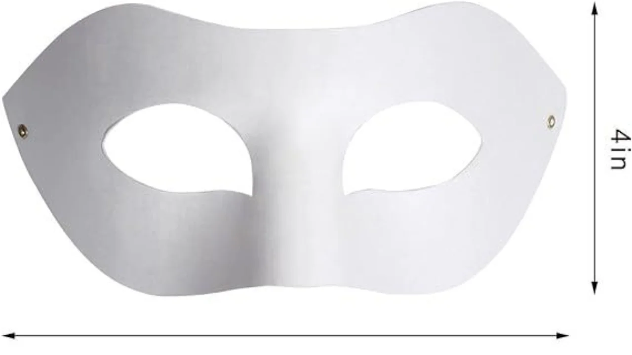 

New half face cat face fox mask DIY hand drawn Japanese style anime party and ball supplies for men and women