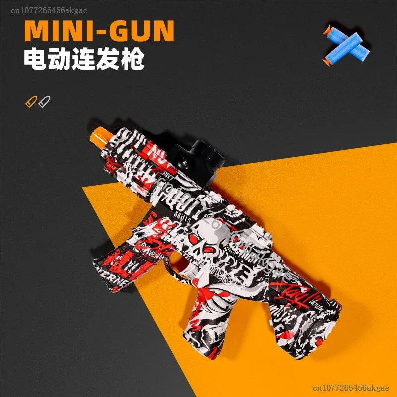 2024 New AK47 MP5 Electric Splatter Gel Ball  Pistol Splat Toy Gun Airsoft Weapon For Children Outdoor Funny Shooting Game Toy