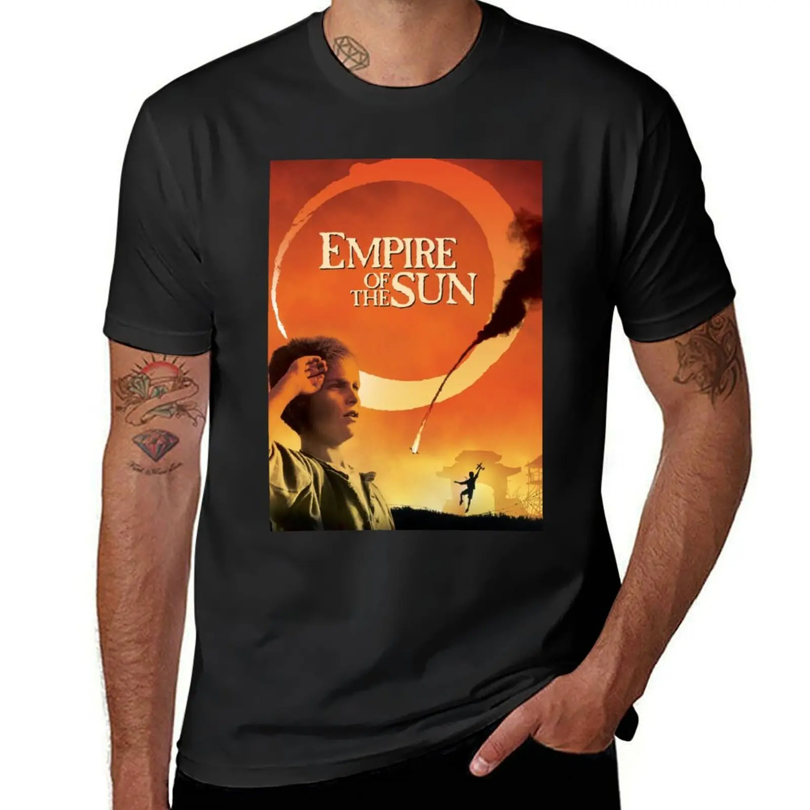 Empire of the Sun (1987) T-Shirt funnys plus sizes plain aesthetic clothes t shirts men