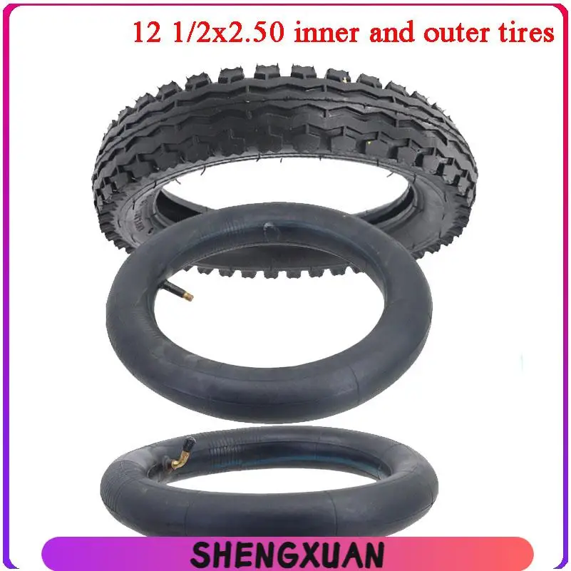 12 1/2x2.50 electric bicyclewheel tire 12x2.50 64-203 tyre  fits for 12'' children's bicycle E-bike wheel Baby carriage
