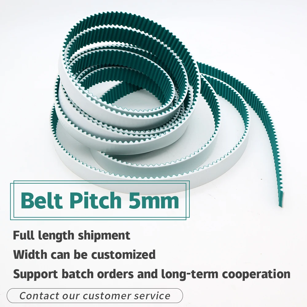 PU Polyurethane HTD 5M Open Belt 15mm 20mm 5M 25mm 30mm HTD5M Belt 35mm 40mm for CNC Belt Elevator Belt HTD5M Open Timing Belt