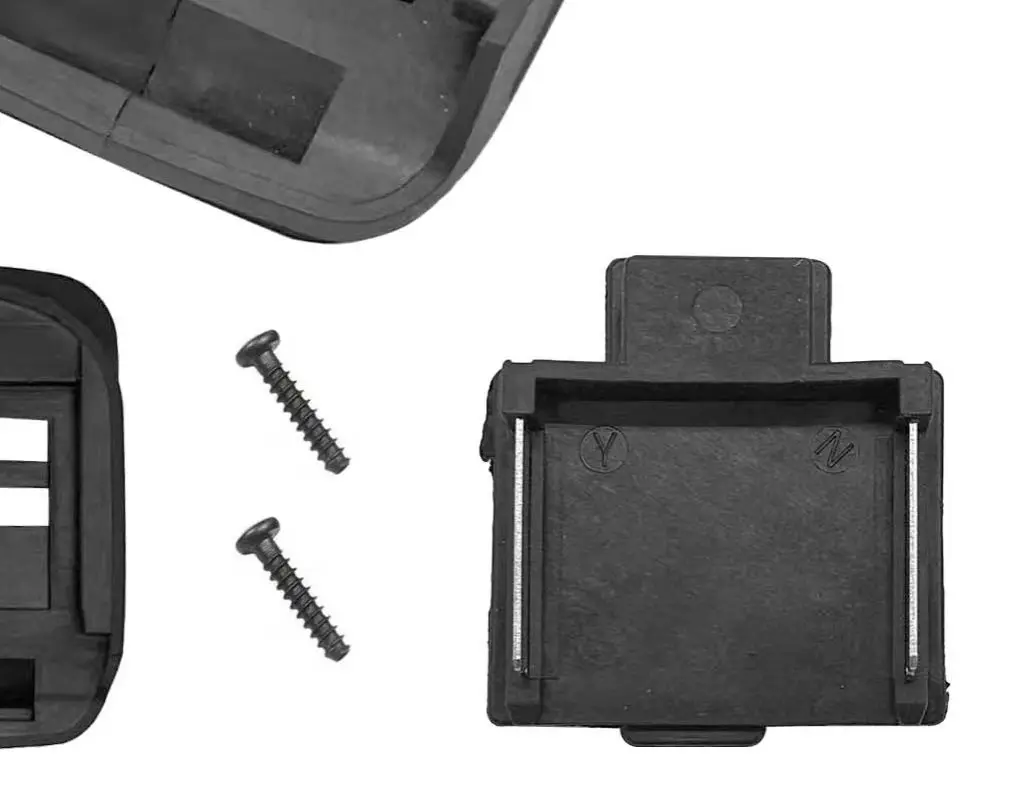 

Black Plastic For Battery Adapter Terminal Block For BL1830 BL1430 DIY For Modification Power Tool Replacement Connector 97x71mm