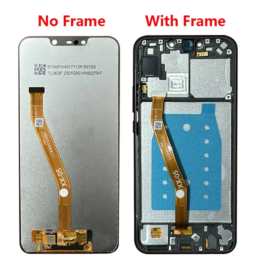 6.3\'\' Original For Huawei nova 3i LCD Display Screen Touch Panel Digitizer Replacement Parts For Huawei nova 3i LCD With Frame