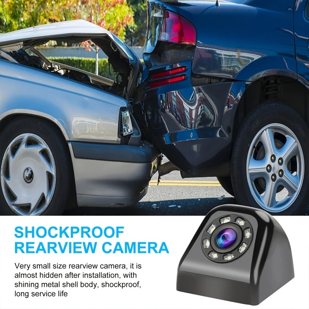 Universal Rearview Camera for Cars, Suvs, Pickups,And Trucks,Featuring LED Night Vision for Auto Parking And Reverse Assistance.