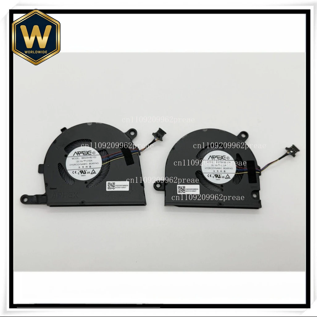 S For Realme New Original Enhanced Laptop Cooling Fan - CPU+GPU for Realme Book (B65D5HB21E4/B65DHB21E2) & Realme Notebook Air