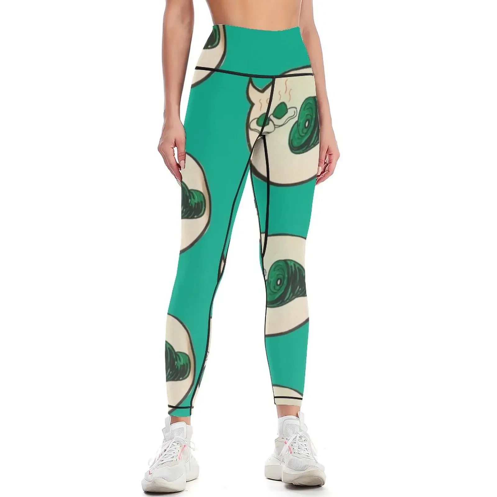 

Green eggs & ham Leggings Women sportwear Women sports workout clothes for Female legging pants Womens Leggings