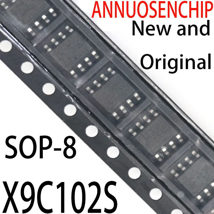 100PCS New and Original SOP-8 X9C102 SOP-8 Original New In Stock IC chip X9C102S