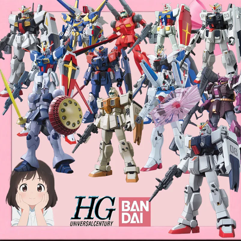 

Bandai Original HGUC h204 Bawoo, h205 Tristan, h206 Efreet Schneider, h207 Blue Destiny 1 EXAM Craft Elite Anime Toys