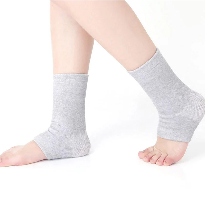 1Pcs Bamboo Compress Foot Sleeves Anti Fatigue Bamboo Charcoal Fiber Foot Sleeves for Women