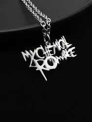 My Chemical Romance Heavy Metal Punk Stainless Steel Rock Necklace Pendant