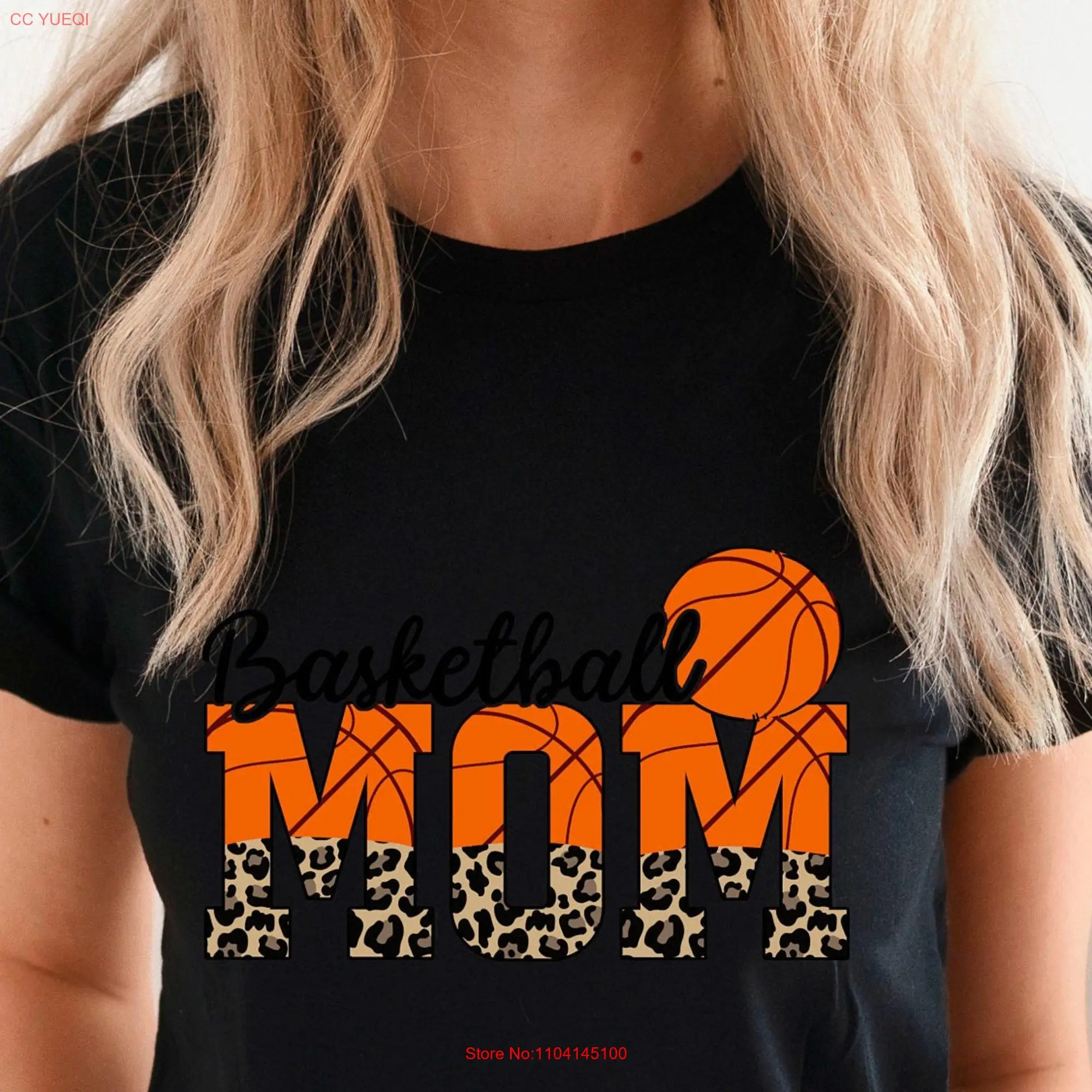 Basketball Mom T Shirt Game Day Fan Hoop There It Is Season My heart on that court long or short sleeves