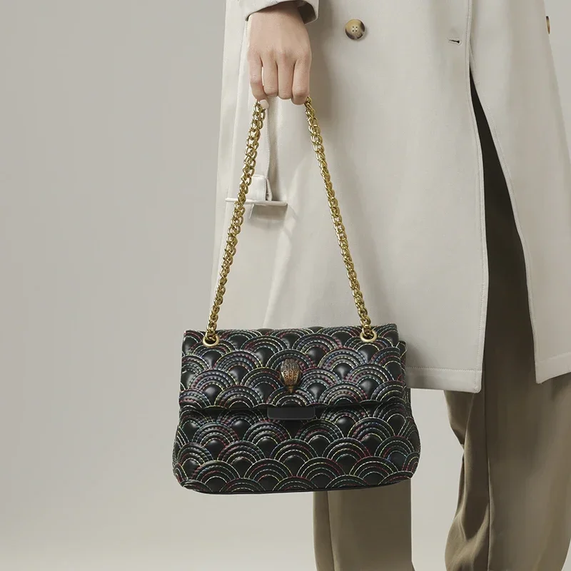 

K G Shoulder Bag Luxury Designer 2024 New Fashion multicolour Bag Fashion Retro Women's Handbag Retro Crossbody Bag