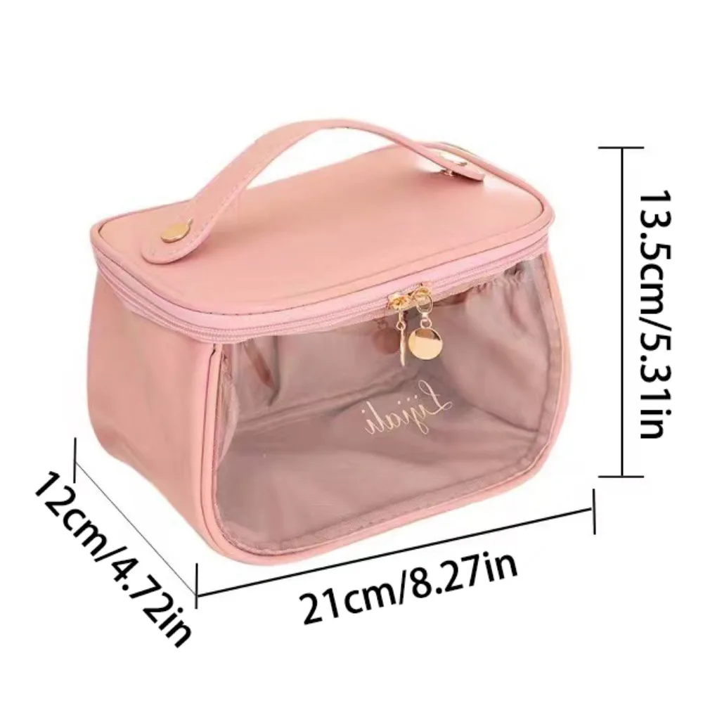 Storage Clear Makeup Bag Lightweight Portable Cosmetic Container Multifunctional Large Capacity Portable Toiletry Bag Travel