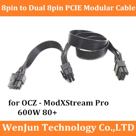 PCIE Dual 8pin(6+2) Video Card Modular Power Supply Cable for OCZ - ModXStream Pro 600W 80+ Certified Semi-Modular