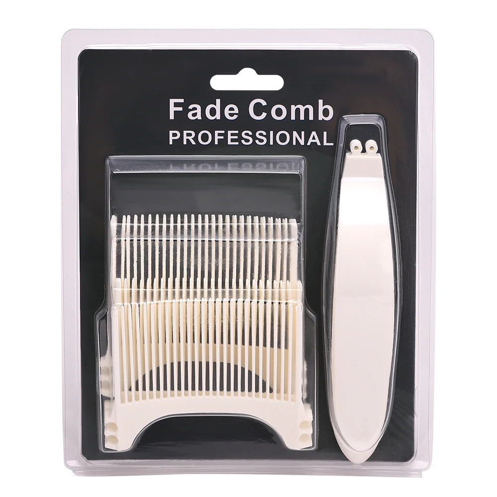 Haarschneidekamm-Set für Männer – Präzisions-Styling-Kamm und Haarschneider-Anleitung für perfekte Frisuren mit flacher Oberseite und nach hinten gekämmt – Detail 5