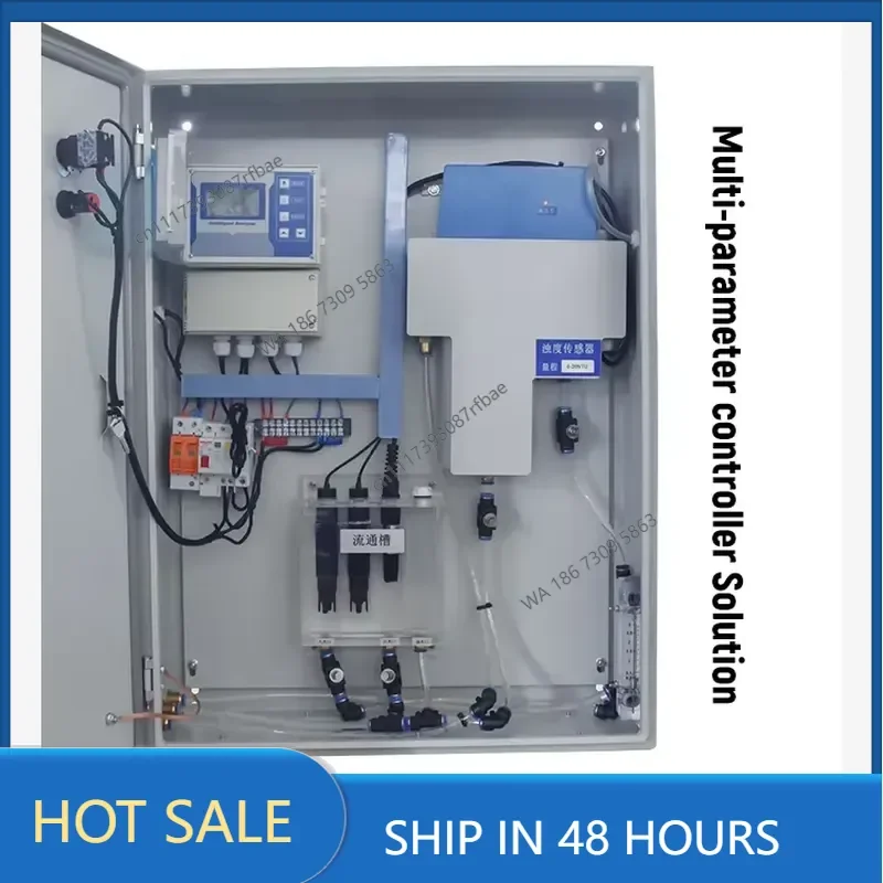 Multiparameter Water Quality Analyzer for Online Continuous Monitoring Water Ph Orp Tds Do Free Chlorine