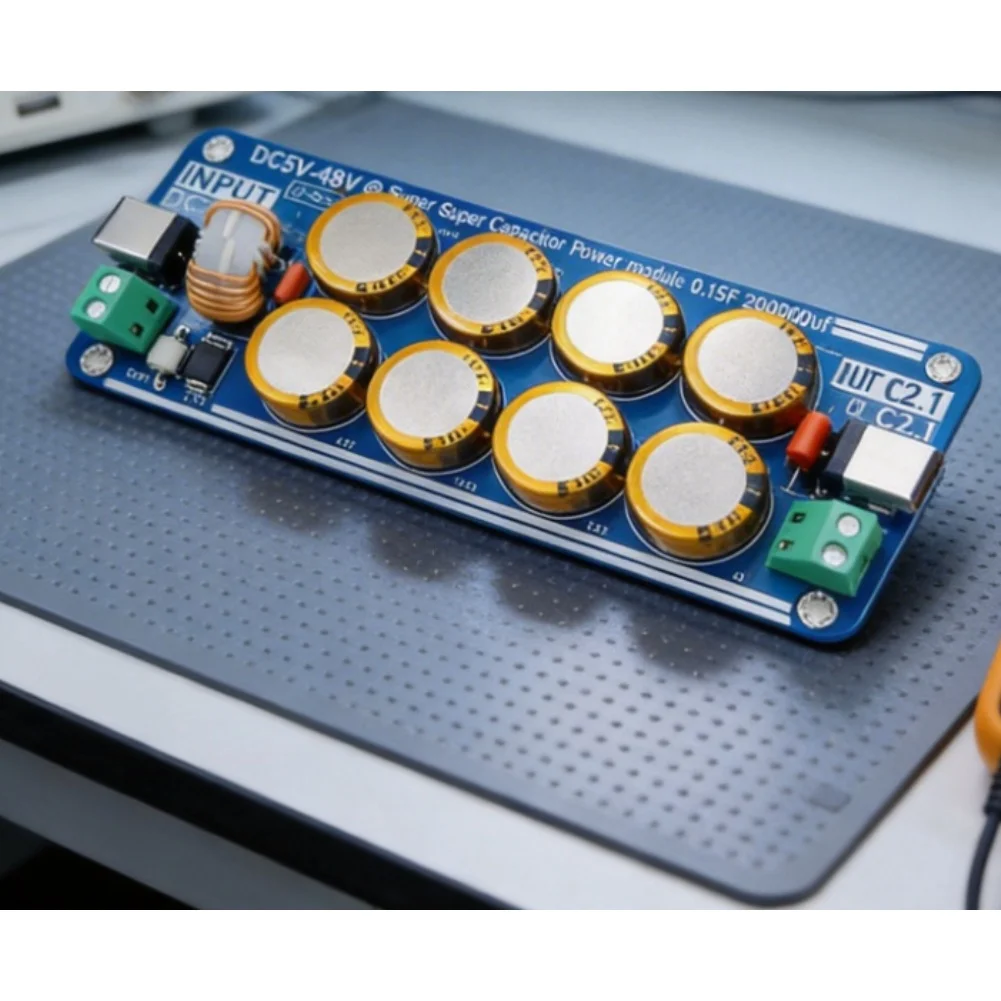 Audio Systems Supercapacitor Module Stable Current Supply As Shown In The Figure Wide Voltage 5V-48V 150000uF Total Capacitance