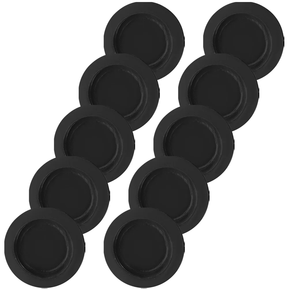 10 Pcs Hat Round Rubber Stopper Child An Fittings Bank Piggy Bottom Caps Replacement