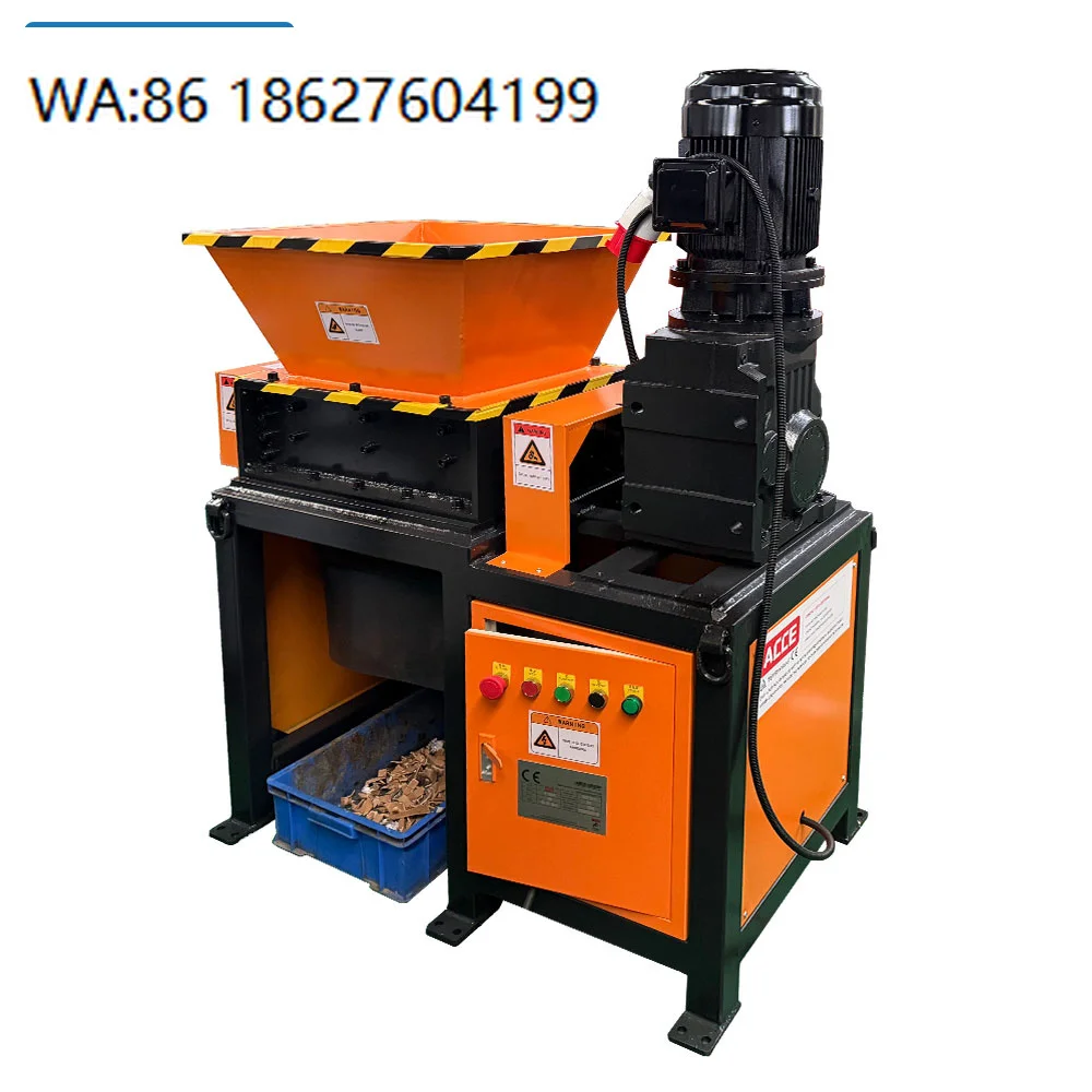 Low Speed High Torque Single Shaft Shredder, circuit board & general industrial waste integrated shredding equipment