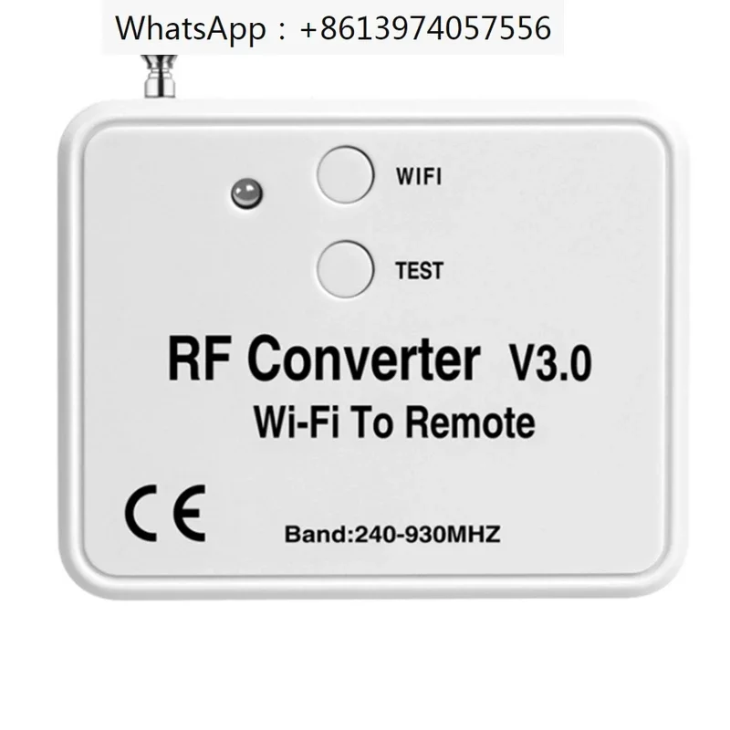 

Wifi Remote Control Converter Rf Radio Frequency Wifi Remote Control 240-930Mhz for Smart Home Garage Door WiFi Switch