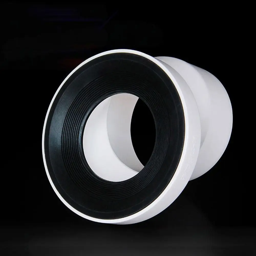 110mm Toilet Shifter Pipe PVC Plastic Extension Adapter Offset Flange Adapter Flange Extender Flange Shifter