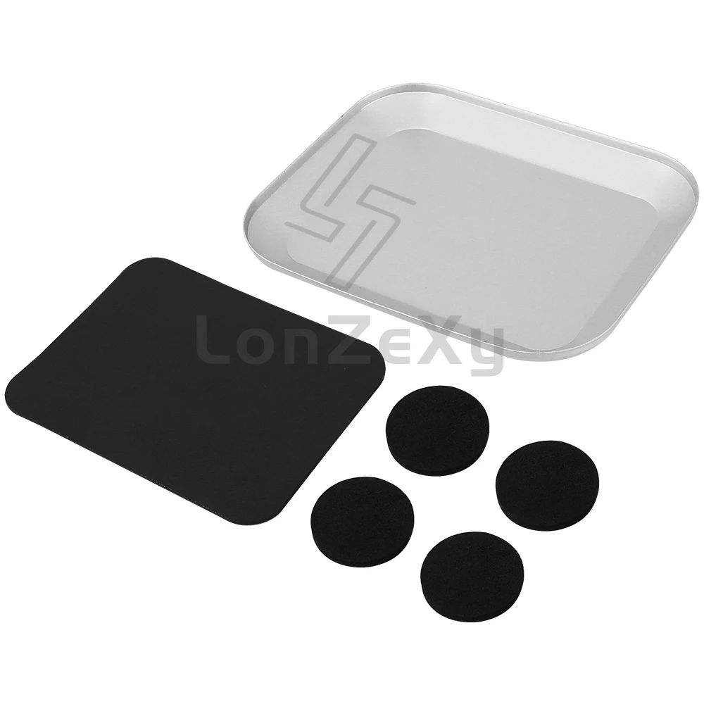 RC Reparatur Werkzeug Aluminium Legierung Magnetische Schraube Tablett Platte Für Flugzeug Auto Boot Crawler Axial SCX10 D90 D110 Modell Reparatur Werkzeug – Detail 7