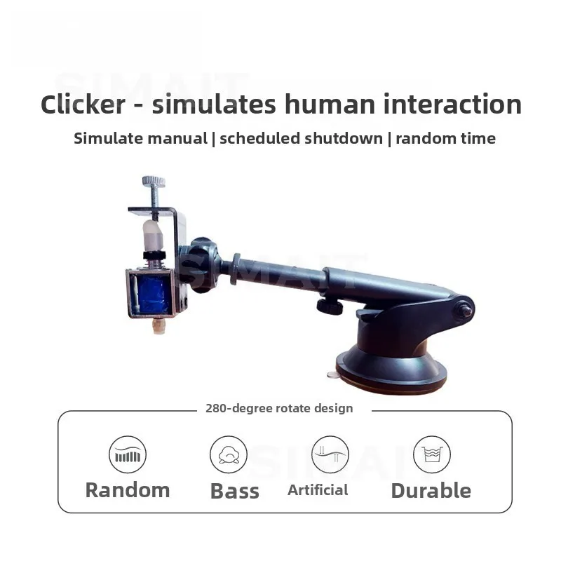 Physical on-hook Auxiliary Button Clicker, Automatic Button Clicker, Mouse Press